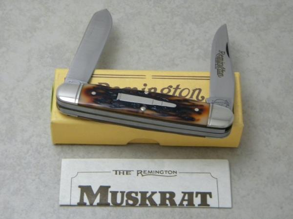 Remington Bullet 1988 R4466 Delrin Muskrat Knife in Box