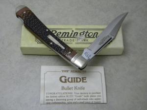 Remington USA 1992 Delrin R1253 Bullet quotGuidequot Lockback Knife in Box