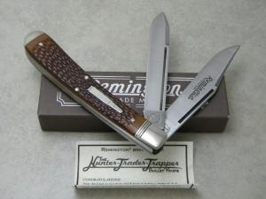 Remington UMC USA 1998 Delrin R293 Bullet Hunter-Trader-Trapper Knife in Box