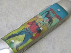 Camillus New York USA Riders of the Silver Screen CM8001 Tom Mix Big Cigar Knife - NIB