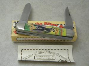 Camillus New York USA Riders of the Silver Screen CM8008 Lash LaRue Big Cigar Knife - NIB