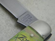 Camillus New York USA Riders of the Silver Screen CM8009 Zorro Big Cigar Knife - NIB