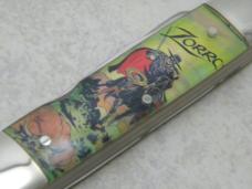 Camillus New York USA Riders of the Silver Screen CM8009 Zorro Big Cigar Knife - NIB