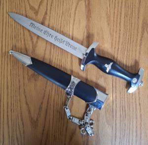 WWII 1930's German SS Officer's Dagger Replica 