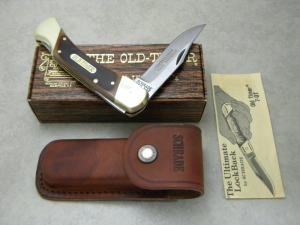 Schrade USA 7-OT Delrin 75th Anniv. Old Timer Bearhead Lockback Knife NIB