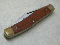 Sears Craftsman USA 95204 Wood Stainless Steel Stockman Knife in Box