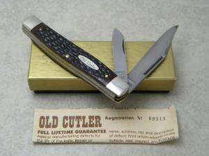 Old Cutler USA (Made by Colonial) 523 Jigged Delrin Jack Knife NIB