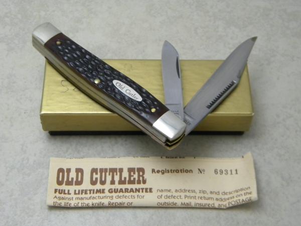 Old Cutler USA (Made by Colonial) 523 Jigged Delrin Jack Knife NIB Old Cutler USA (Made by Colonial) 523 Jigged Delrin Jack Knife NIB