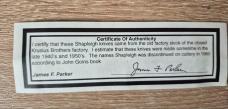 Rare Shapleigh Congress Knife (St. Louis USA) Germany 1940-1950s , Tortoise Celluloid Handles