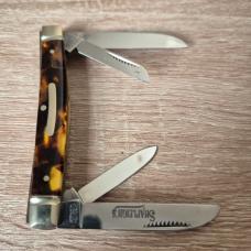 Rare Shapleigh Congress Knife (St. Louis USA) Germany 1940-1950s , Tortoise Celluloid Handles