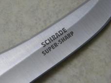 Uncle Henry Schrade + USA 153UH Staglon Super-Sharp Golden Spike Fixed Blade Sheath Knife