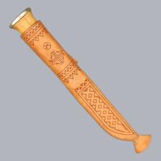 Vintage 1990s Finnish Lapinleuku Puukko Knife by Marttiini Finland Sami #8625