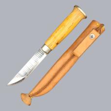 Vintage 1990s Finnish Lapinleuku Puukko Knife by Marttiini Finland Sami #8625