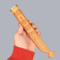 Vintage 1990s Finnish Lapinleuku Puukko Knife by Marttiini Finland Sami #8625