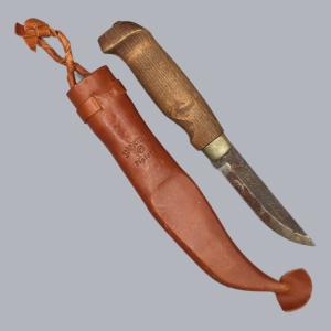 Vintage 1990s Finnish 'Vuolu' Puukko Knife by Marttiini Workshop #8611