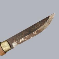 Vintage 1990s Finnish 'Vuolu' Puukko Knife by Marttiini Workshop #8611