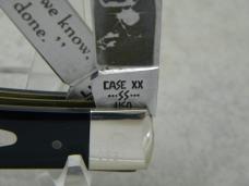 Case XX SS USA 6 Dot 1984 Black 2254 SS The Coal Miner Trapper Knife NIB