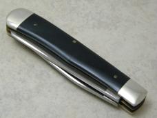 Case XX SS USA 6 Dot 1984 Black L.W.E. 2254 SS Louisiana World Exposition Trapper Knife NIB