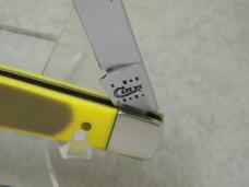 Case XX USA 2011 Green & Yellow 41048 SS John Deere Slimline Trapper Utility Knife NIB