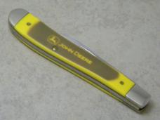 Case XX USA 2011 Green & Yellow 41048 SS John Deere Slimline Trapper Utility Knife NIB