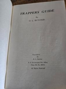 Vintage Trapping Books Lot – The Trapper’s Partner & Trappers Guide