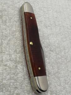 Case XX USA 4 Dot 2016 2 Blade Muskrat Pattern With Damascus Blades (84)
