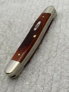 Case XX USA 4 Dot 2016 2 Blade Muskrat Pattern With Damascus Blades (84)