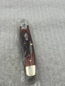 Case XX USA 4 Dot 2016 2 Blade Muskrat Pattern With Damascus Blades (84)