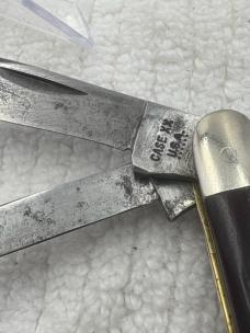 Case XX USA 6 Dot 1974 2 Blade 62055 Pocket Knife (48)