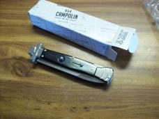 A. G. A. Campolin Maniago, Italy Maltese Cross Bayonet 9 Incher Lockback W/Brazilian Horn UNUSED!
