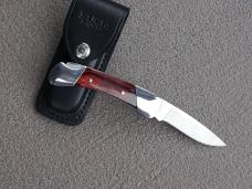 Buck Knives 500 Duke Folding Knife Rosewood Dymondwood 420HC Blade - New