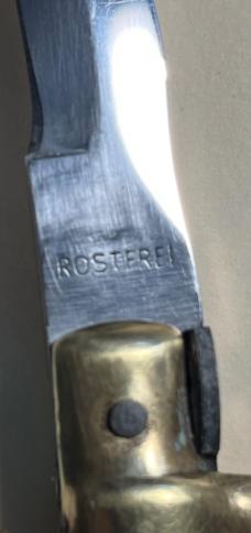 Rostfrei Italy folding knife