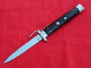 Vintage Italian Trap door OTF Automatic switchblade Brazilian horn *Second Model*
