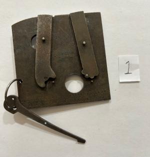Vintage Schrade tooling jigs