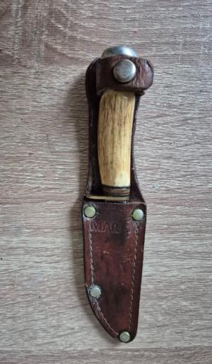 E Bruckmann Solingen Germany Pearl Small Equal End Pen Knife - C