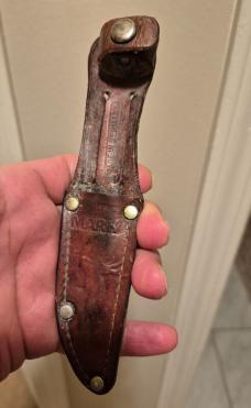 6" Vintage Solingen Germany Stag Bird Trout Hunting Fishing Skinning Knife Survival