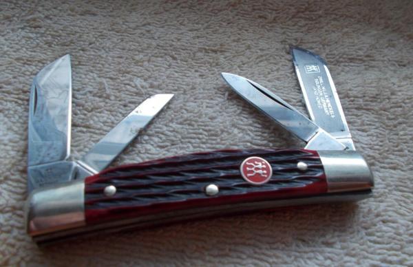 JA Henckels Solingen Germany HK-1-B Congress Knife Red Bone JA Henckels Solingen Germany HK-1-B Congress Knife Red Bone