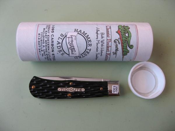 GREAT EASTERN 2007 TIDIOUTE 73 SCOUT TRAPPER RIVER VALLEY GREEN JIG BONE GREAT EASTERN 2007 TIDIOUTE 73 SCOUT TRAPPER RIVER VALLEY GREEN JIG BONE