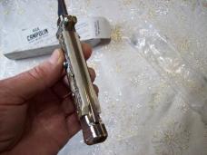 A. G. A. Campolin Maniago, Italy Maltese Cross Bayonet 9 Incher Lockback W/Genuine Stag/Antler NIB