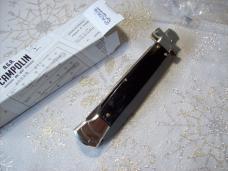 A. G. A. Campolin Maniago, Italy Maltese Cross Bayonet 9 Incher Lockback W/Brazilian Horn UNUSED!