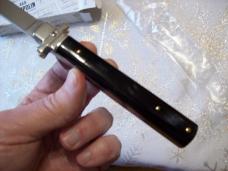 A.G.A. Campolin Italian 9" Dominus Brazilian Horn  Swedgey Blade # GO-DOM23A-HB UNUSED W/Orig. Box