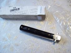 A.G.A. Campolin Italian 9" Dominus Brazilian Horn  Swedgey Blade # GO-DOM23A-HB UNUSED W/Orig. Box