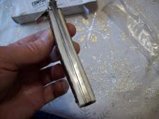 A.G.A. Campolin Italian 9" Dominus Genuine Gnarly Stag/Antler Swedgey Blade UNUSED W/Orig. Box