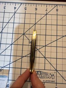 Buck The 55 Lockback Knife Brass/Ebony (2.375" Satin) 0055BRS