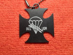 Robbie Dalton custom made Maltese cross Dealer keychain