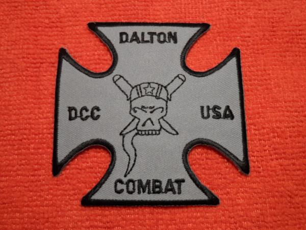 Robbie Dalton combat custom made Maltese cross Dealer Patch 3"x3" Robbie Dalton combat custom made Maltese cross Dealer Patch 3"x3"