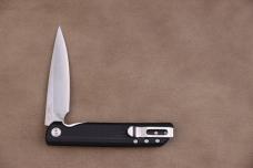 CRKT LCK + Spring Assisted Liner Lock Knife Black GRN (3.3" Satin) 3801