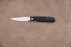 CRKT LCK + Spring Assisted Liner Lock Knife Black GRN (3.3" Satin) 3801