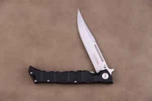 Cold Steel Medium Luzon Flipper Pocket Knife Plain edge Clip Point Blade 20NQL