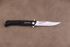 Cold Steel Medium Luzon Flipper Pocket Knife Plain edge Clip Point Blade 20NQL